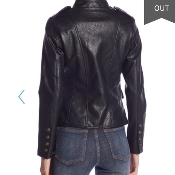 Romeo & Juliet couture faux leather jacket NWT - Picture 3 of 8